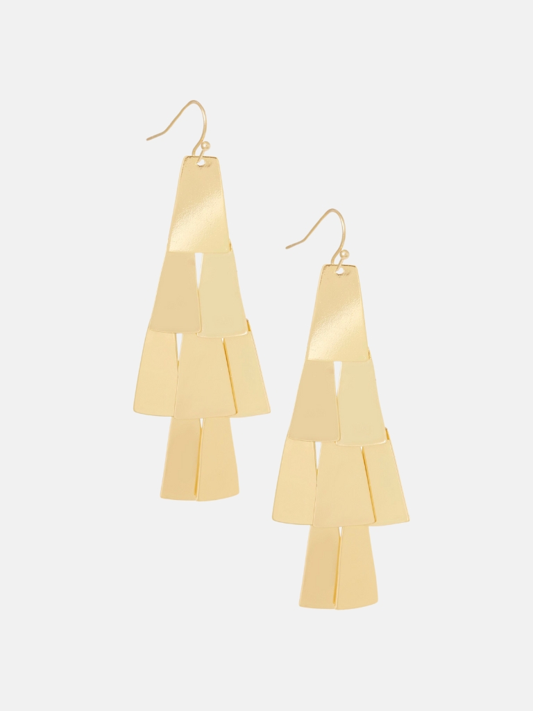 Ohrring - Long Geometric (8cm)