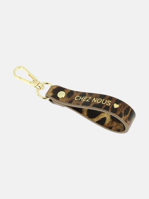 Schlüsselanhänger - Chez Nous, Leopard