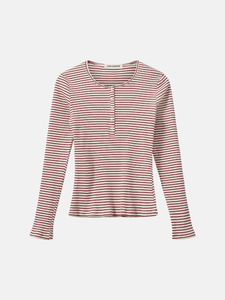 Shirt - Paxsw, Red Striped