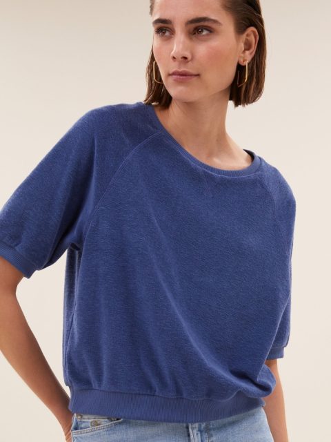 Top - Neva Slub, Estate Blue