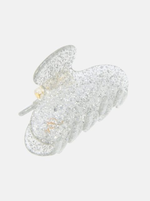 Haarspange - Petite Ace Claw, Silver Glitter