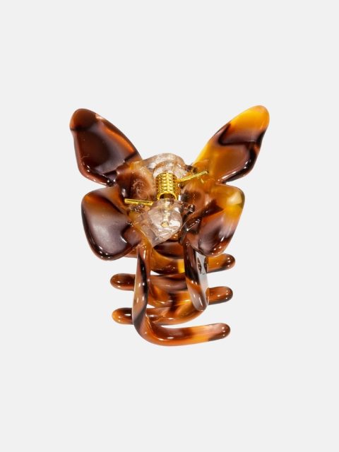 Haarspange - Small Butterfly Claw, Golden Brown