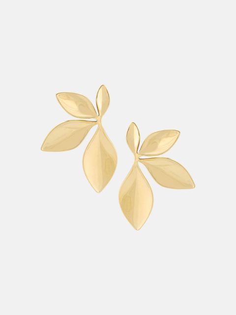 Alternative view of Ohrringe - Earstuds With Leaves