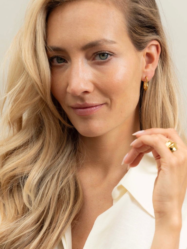 Ohrringe - Organic Studs (2cm) – Bild 4