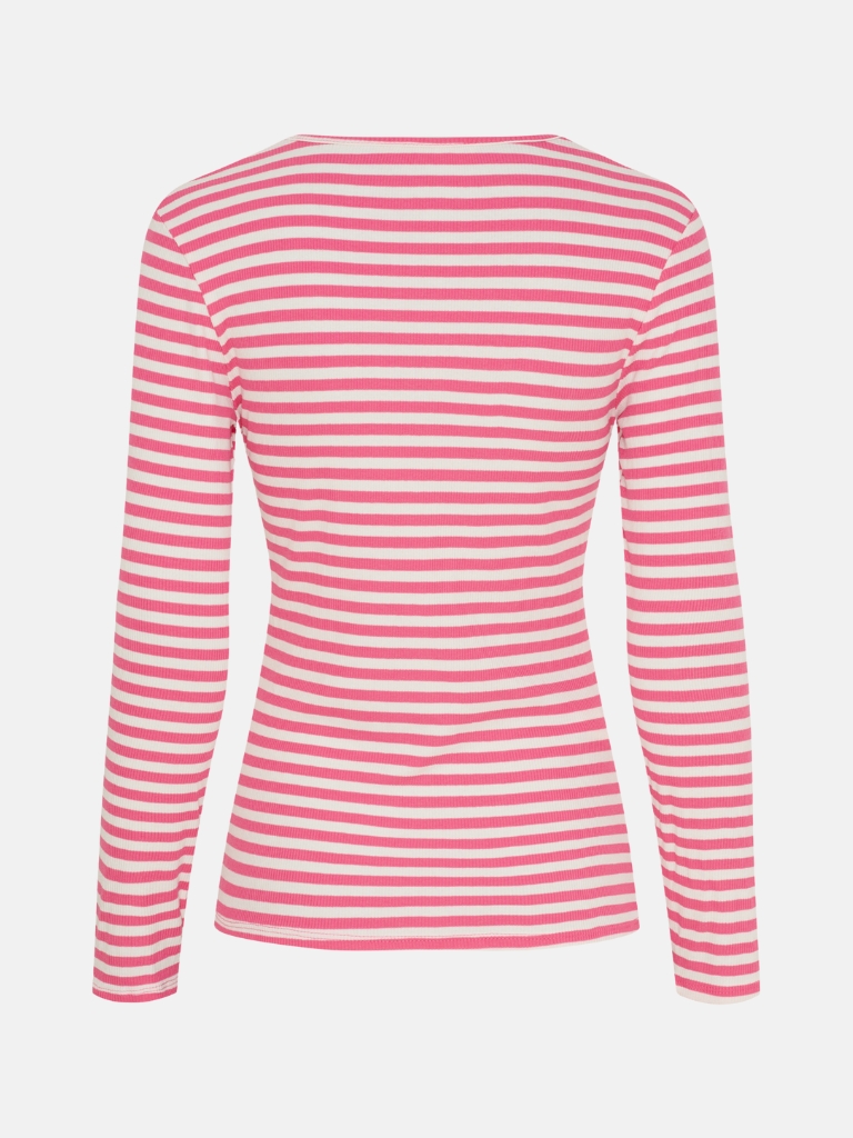 Shirt - MdcJosiane LS, Cardinale/Greggio – Bild 2