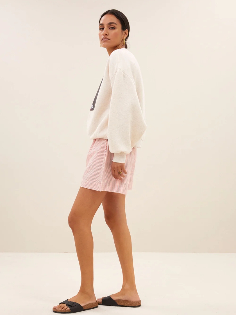 Shorts - Judy Stripe, Pink Seer – Bild 4