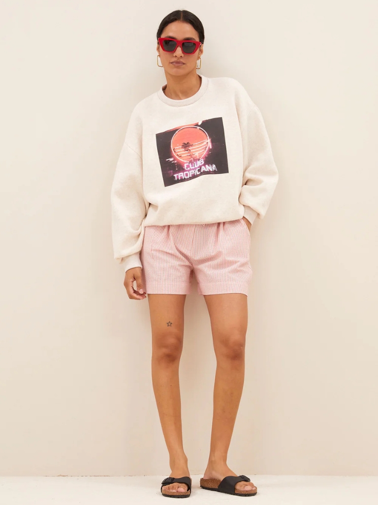 Shorts - Judy Stripe, Pink Seer – Bild 6