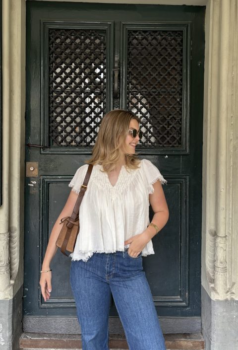 Always Right – White Blouse & Jeans
