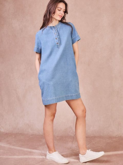 Kleid - Etienne, Blue