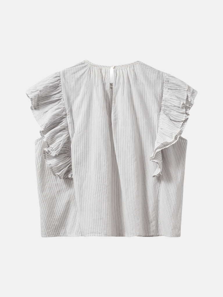 Top - Samarasw, Off White Navy – Bild 3