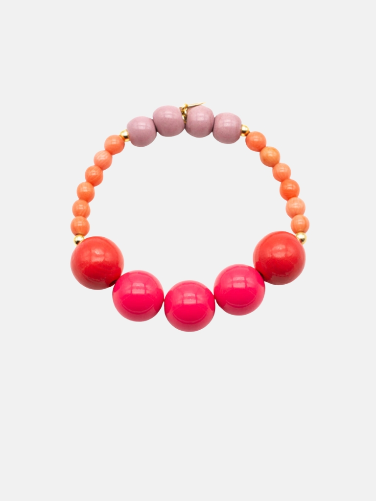 Armband - A25 Mala Single, Pink Crush