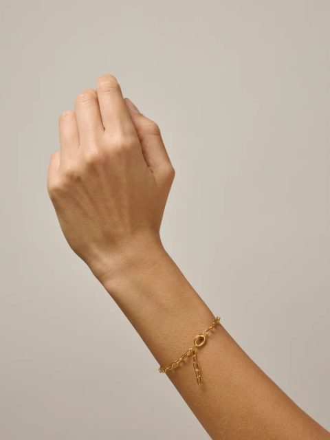 Alternative view of Armband - Medium Charm, Gold