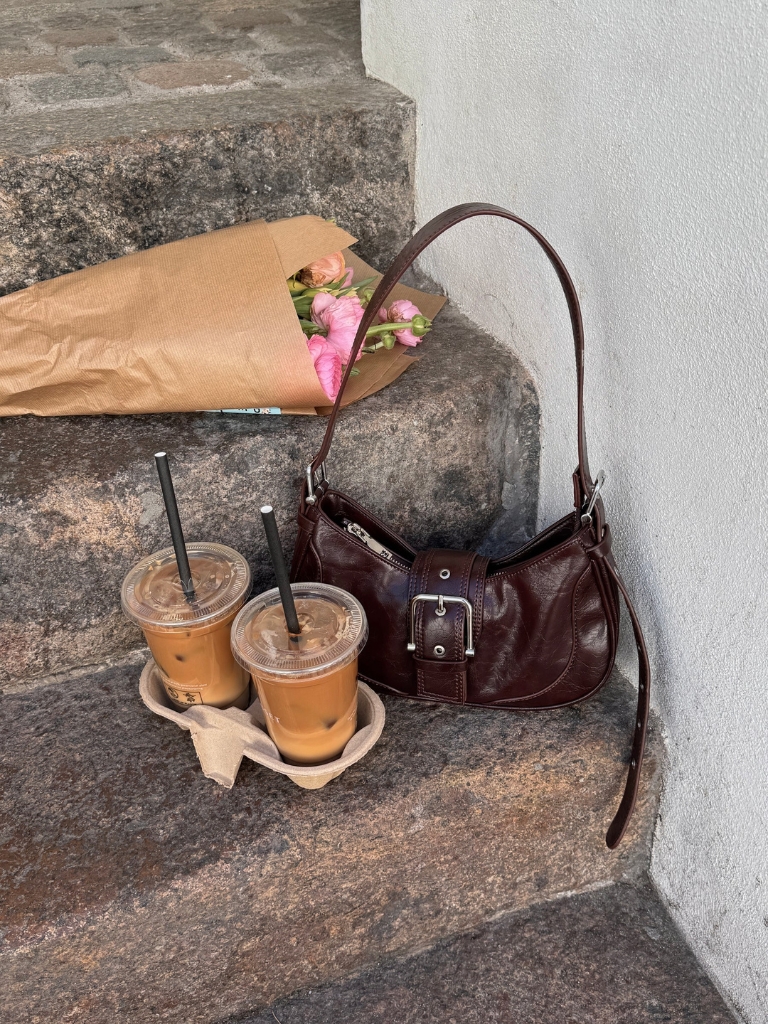 Tasche - Asta Buckle, Dark Brown