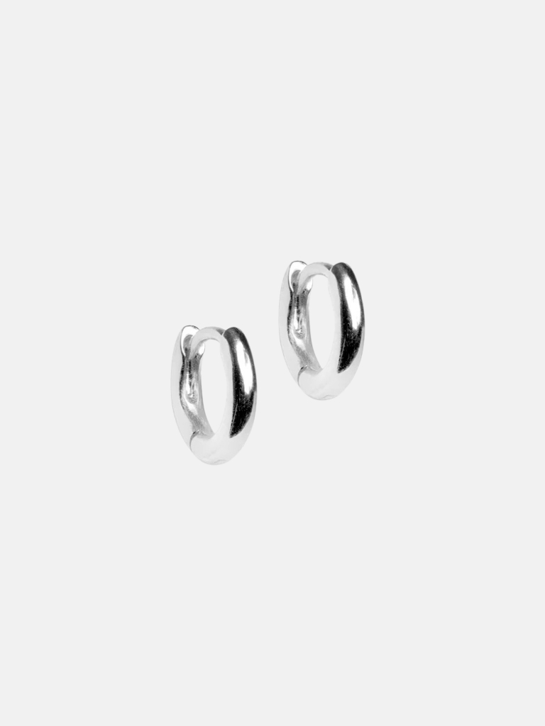 Ohrringe - Hoops, Chunky Classic 6mm, Silber