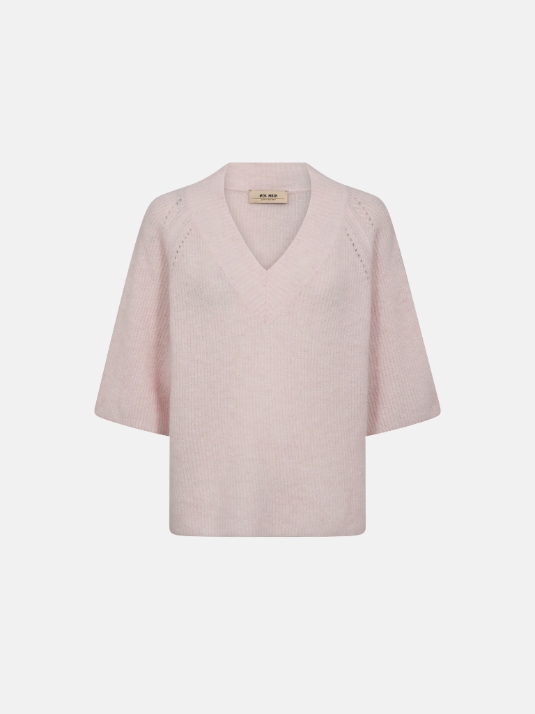 Strick - MMTaci V-Neck, Ballet Slipper