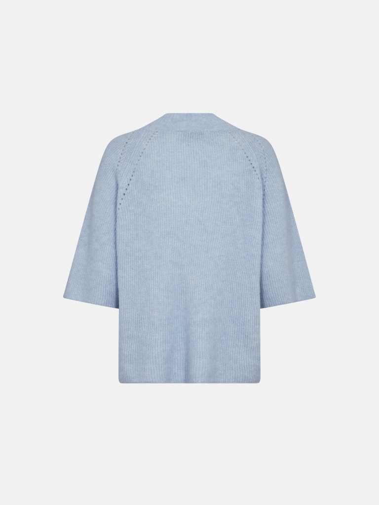 Strick - MMTaci V-Neck, Cashmere Blue – Bild 2