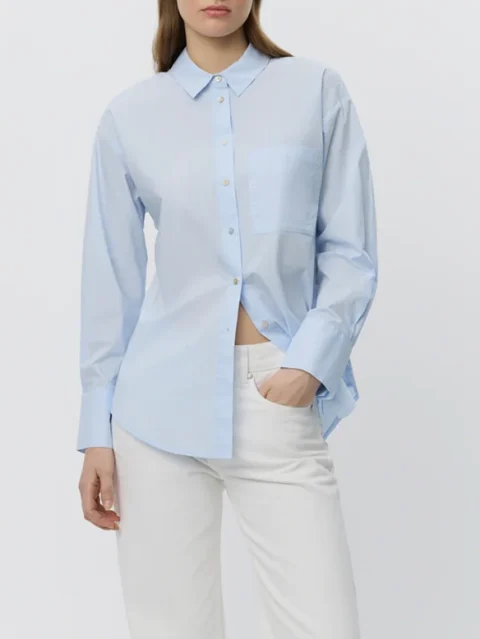 Bluse - Adalenesw, Light Blue