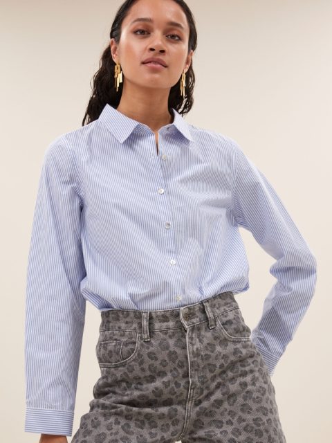 Alternative view of Blusen - Joly, Sky Blue Stripe