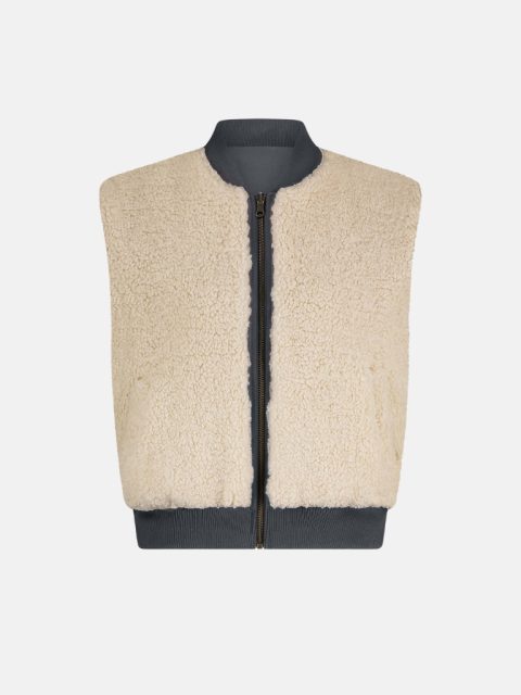 Alternative view of Gilet - Aleksi Sleeveless, Charcoal