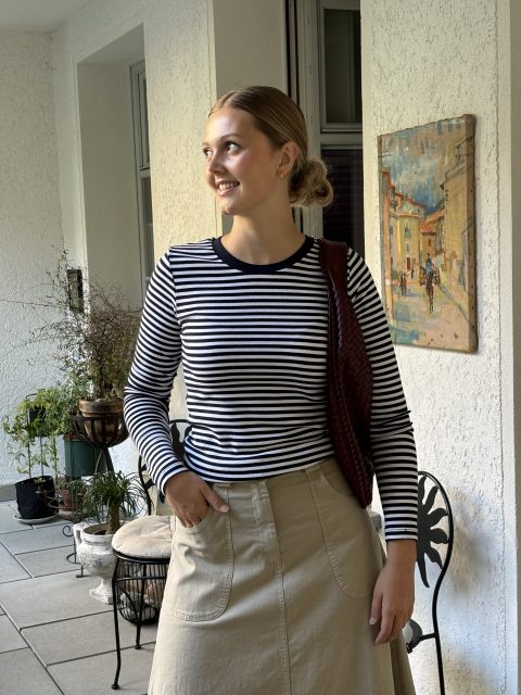 How to style a striped shirt