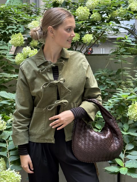 Green Jacket Look