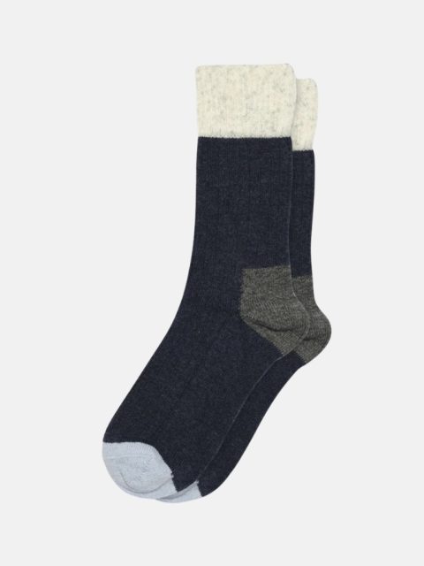 Socken - Esther, Dark Denim Melange
