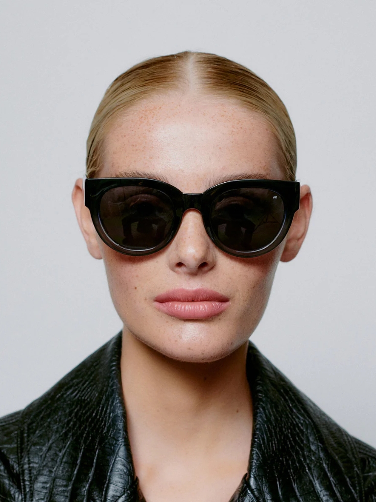 Sonnenbrille - Lilly, Black / Grey Transparent – Bild 5