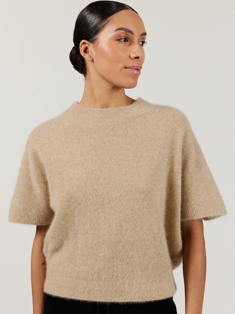 Strick - Doanna, Beige Mélange – Bild 3