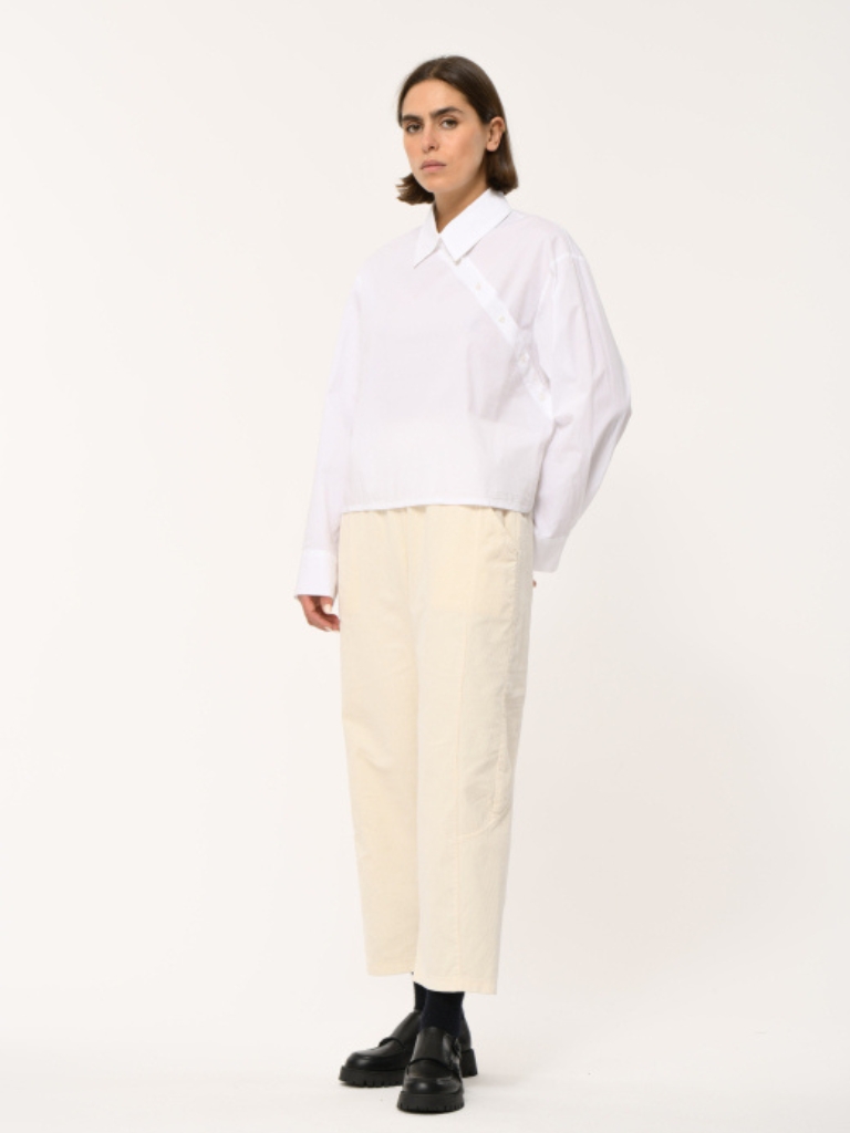 Bluse - Kumi, Blanc – Bild 3