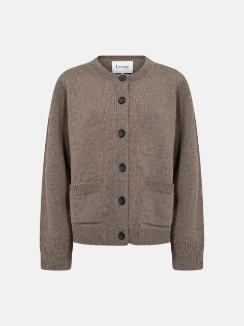 Cardigan - LR Perle 9, Walnut