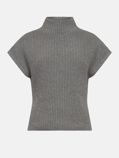 Gilet - MMBiola Bine, Grey Melange
