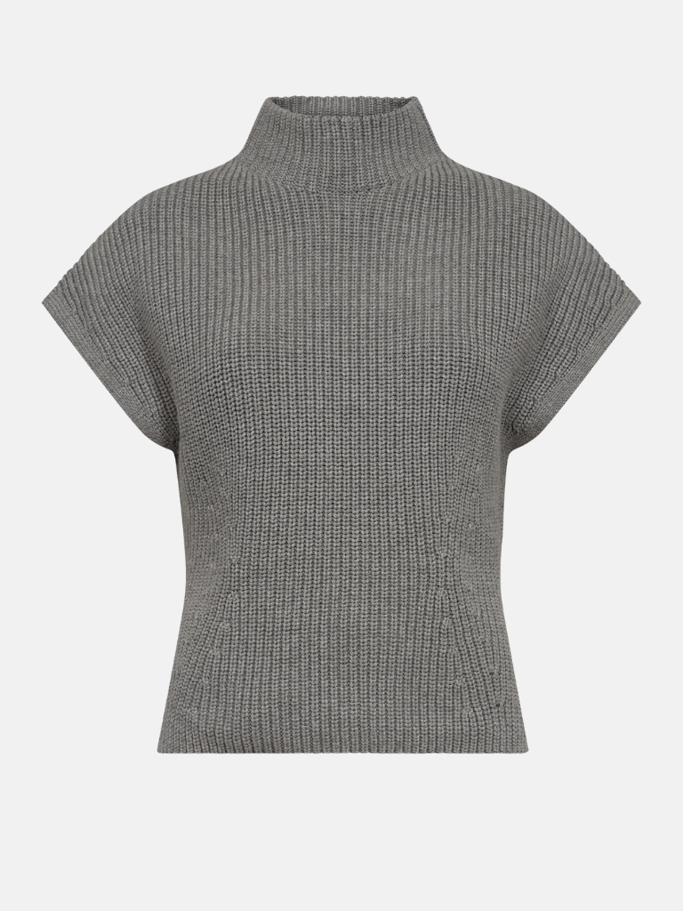 Gilet - MMBiola Bine, Grey Melange