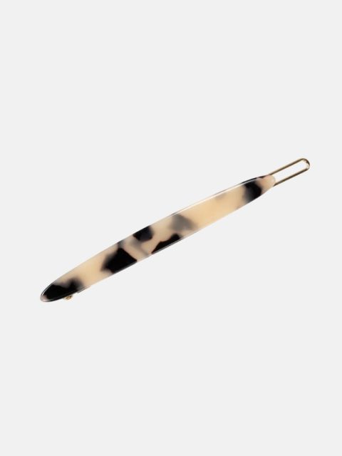 Haarspange - Andrea, White Leo