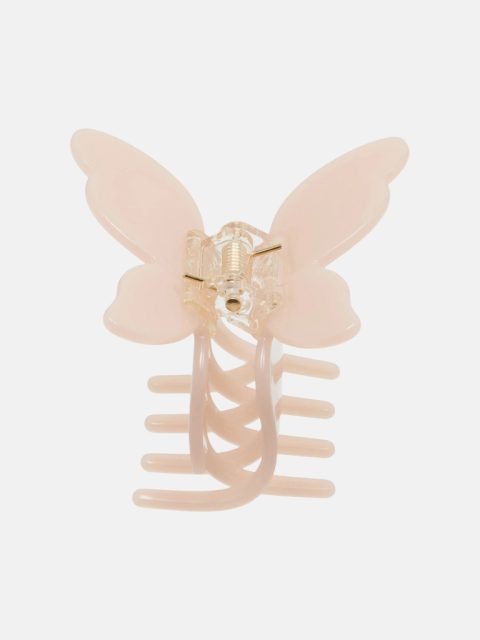 Haarspange - Butterfly, Greige