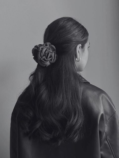 Alternative view of Haarspange - Denim Rose, Brown