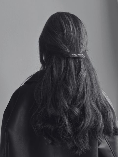 Alternative view of Haarspange - Lola, Dark Berry