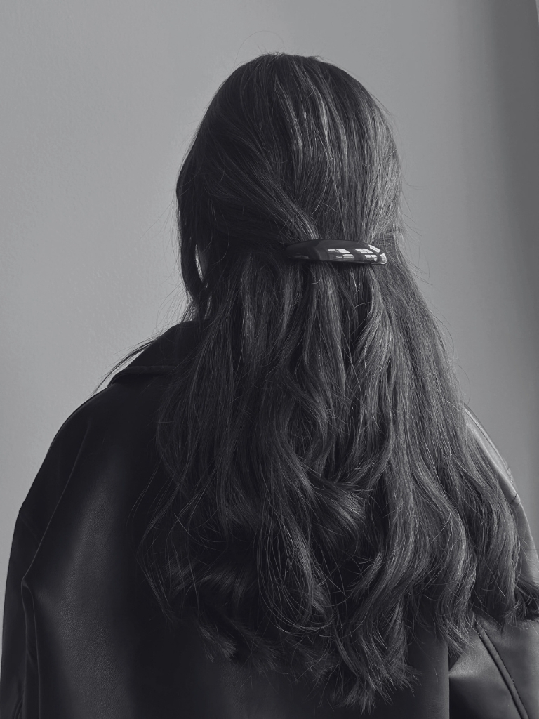 Haarspange - Lola, Dark Berry – Bild 2