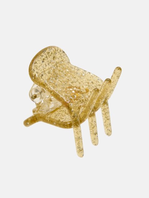 Haarspange - Pixie Mini, Gold Glitter