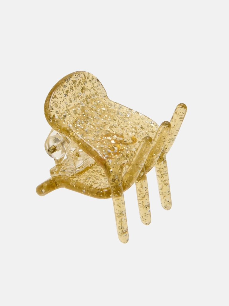Haarspange - Pixie Mini, Gold Glitter