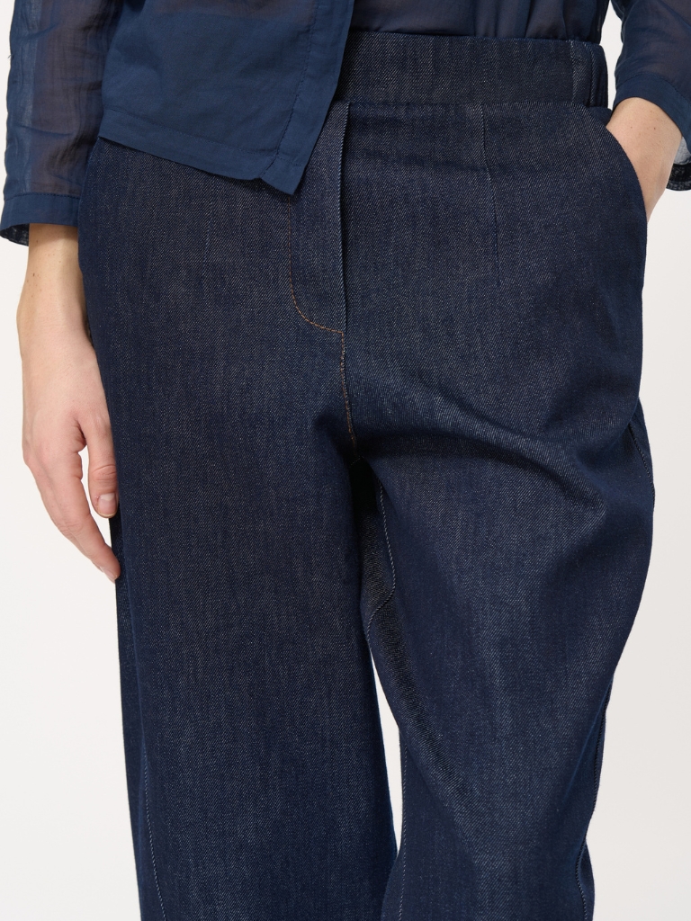 Hosen - Unia, Bleu Denim – Bild 3