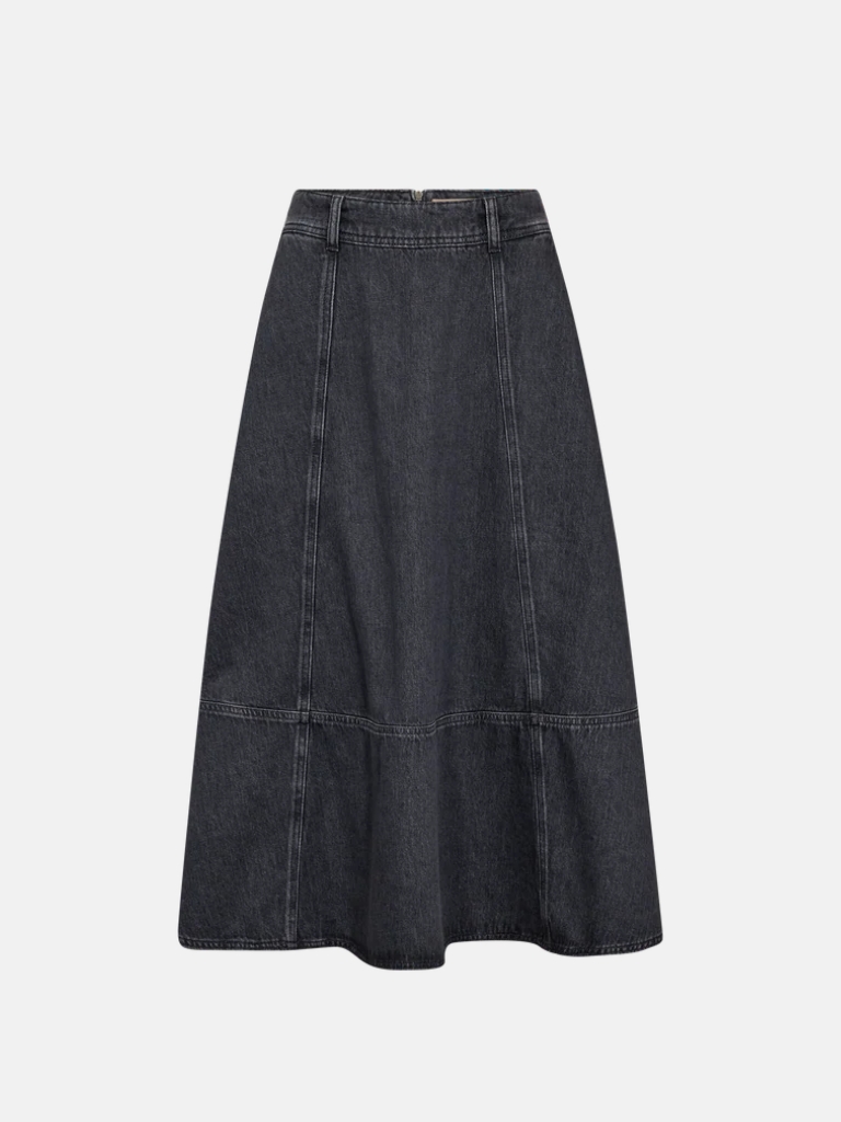 Jupe - MMCynthia Denim A-Skirt, Grey