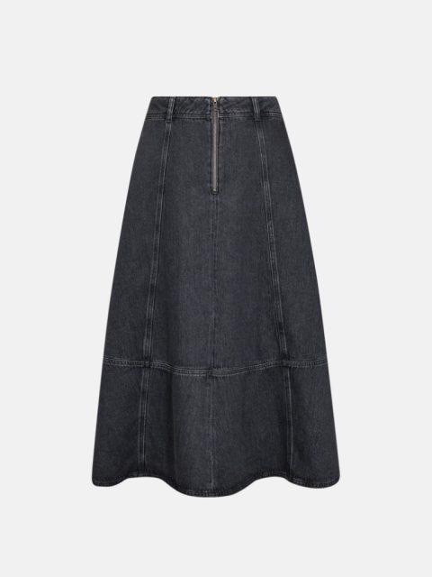 Alternative view of Jupe - MMCynthia Denim A-Skirt, Grey