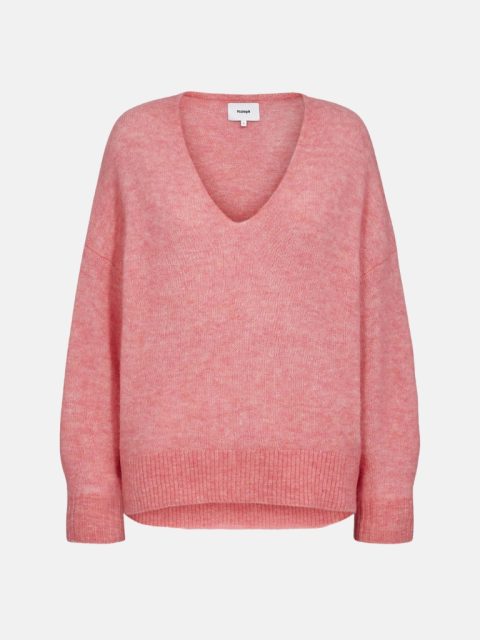 Pullover - Nuriette V-Neck, Pink Lemonade