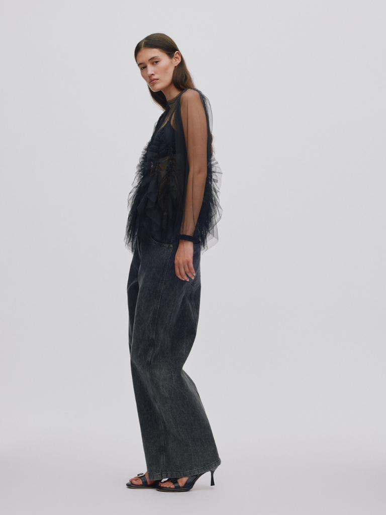 Bluse - Gida, Black – Bild 5