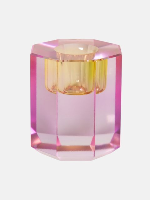 Kristallhalter - Flieder Ombre