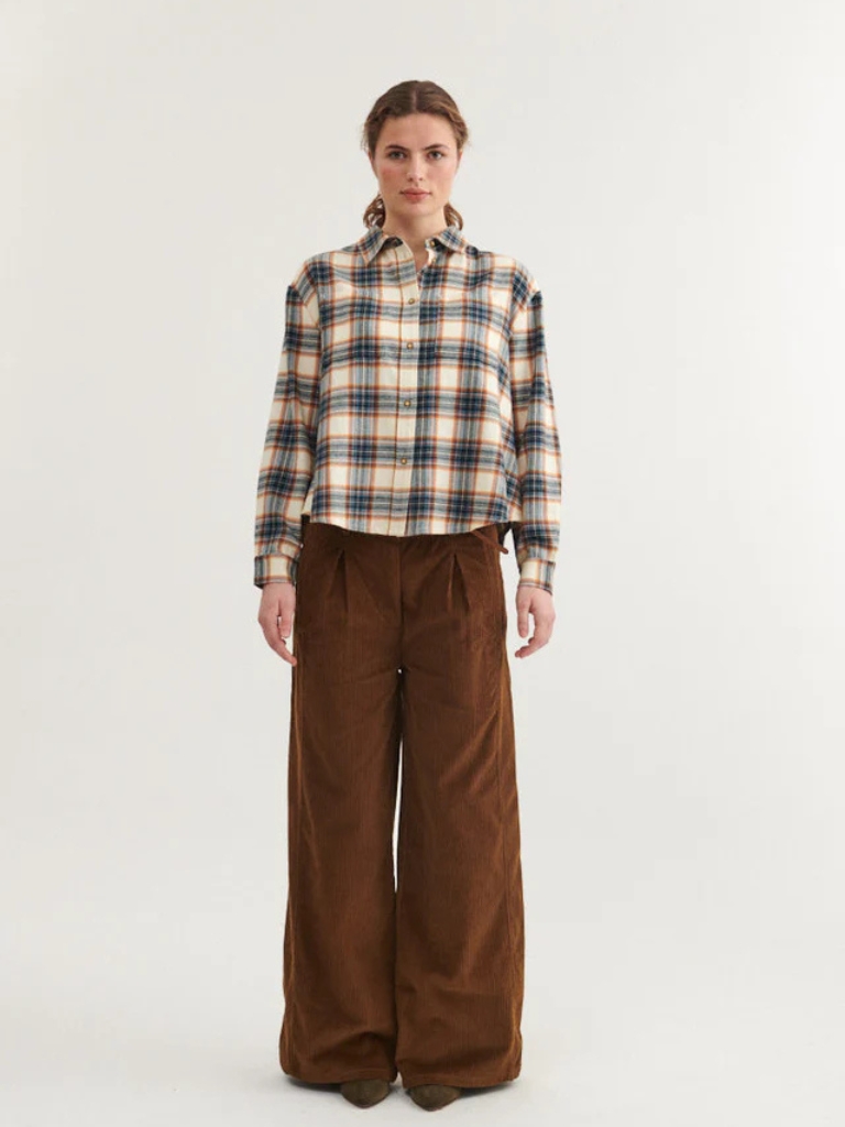 Shirts - Kira, Copen Blue / Birch – Bild 4