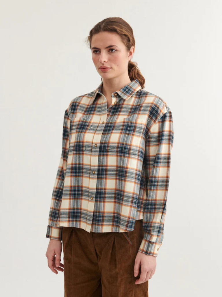 Shirts - Kira, Copen Blue / Birch – Bild 3