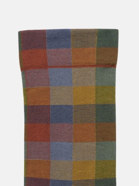 Alternative view of Socken - Chaussette Carreaux Bleu-Gris