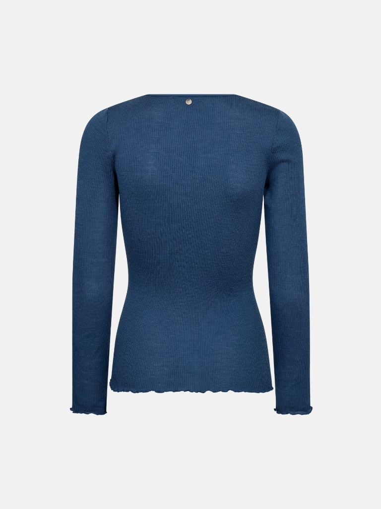 T-Shirt - MMElaine Seamless O-LS, Ensign Blue – Bild 2