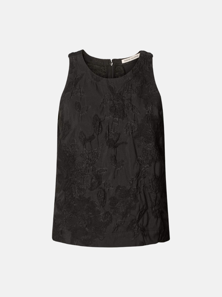 Top - Piper, Pirate Black